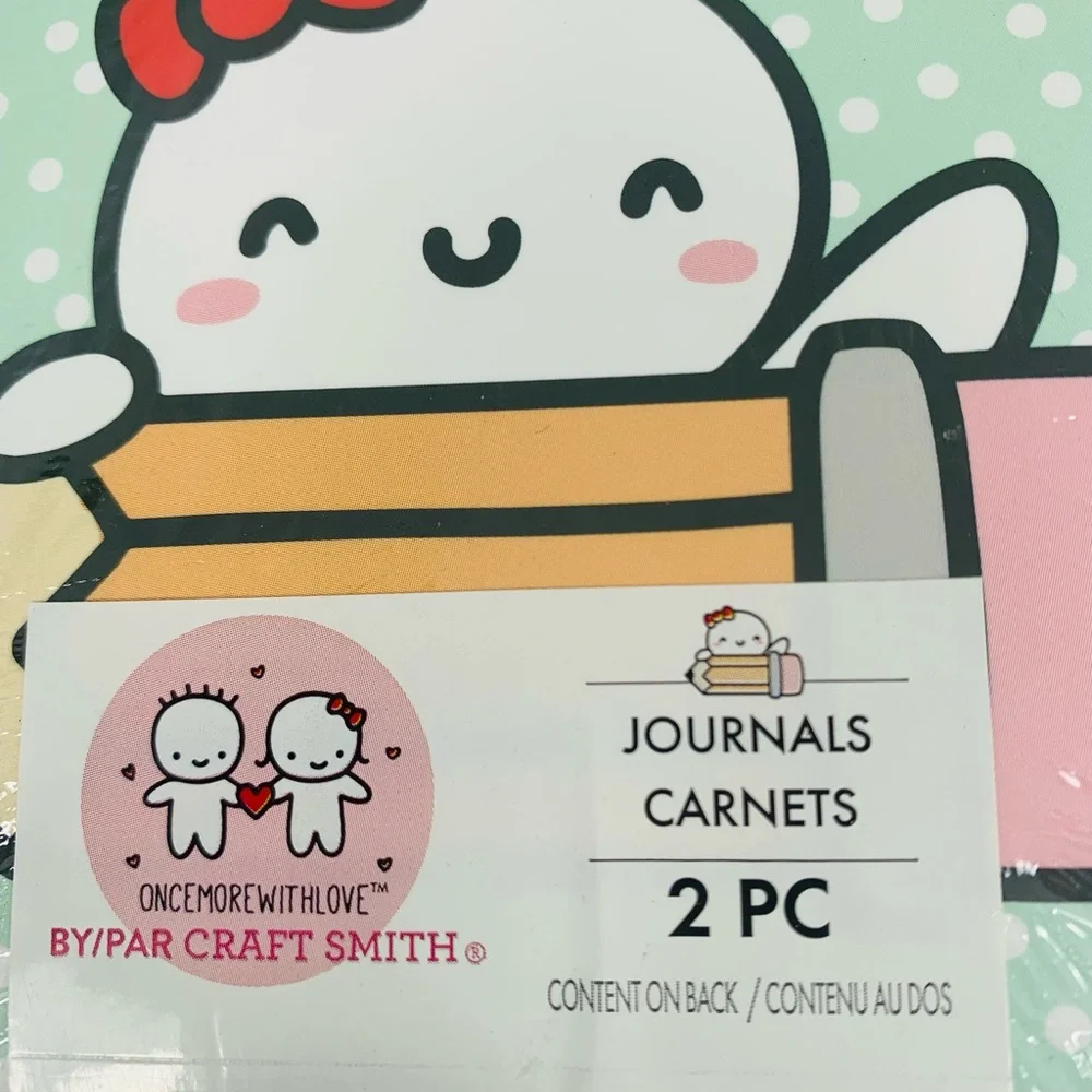 Once More With Love Margaret Ying Small Journal 2pk Plan My Life Kawaii Cute - Picture 2 of 5
